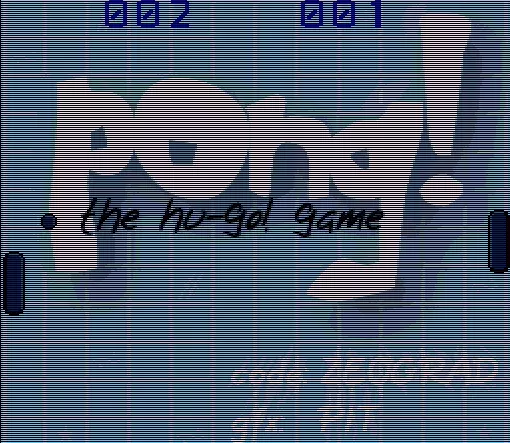 jeu Pong! The Hu-Go! Game by Zeograd